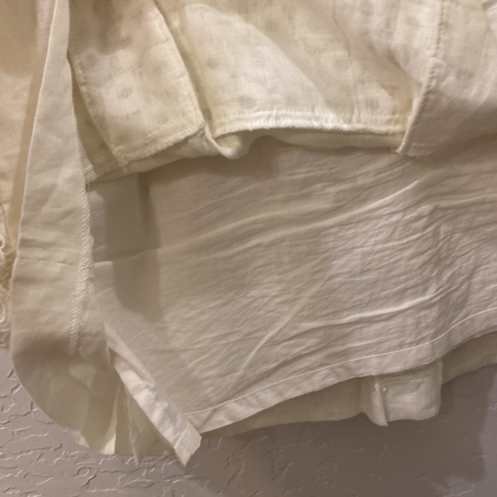 LOFT creamy white skirt - Picture 3 of 6
